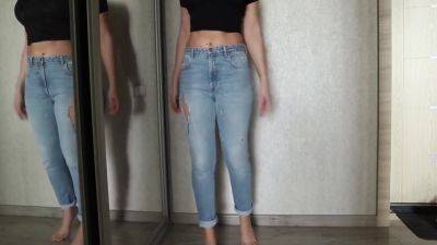 Try On Jeans Fetish - Teen Girl Fingering - hclips.com