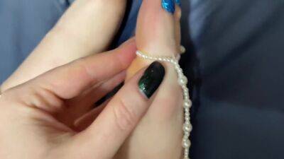 Foot Fetish From Mistress Lara And Her Gentle Small Feet In Jewellery - upornia.com - Russia