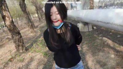 Chinese Girl Outdoor Bondage - upornia.com - China